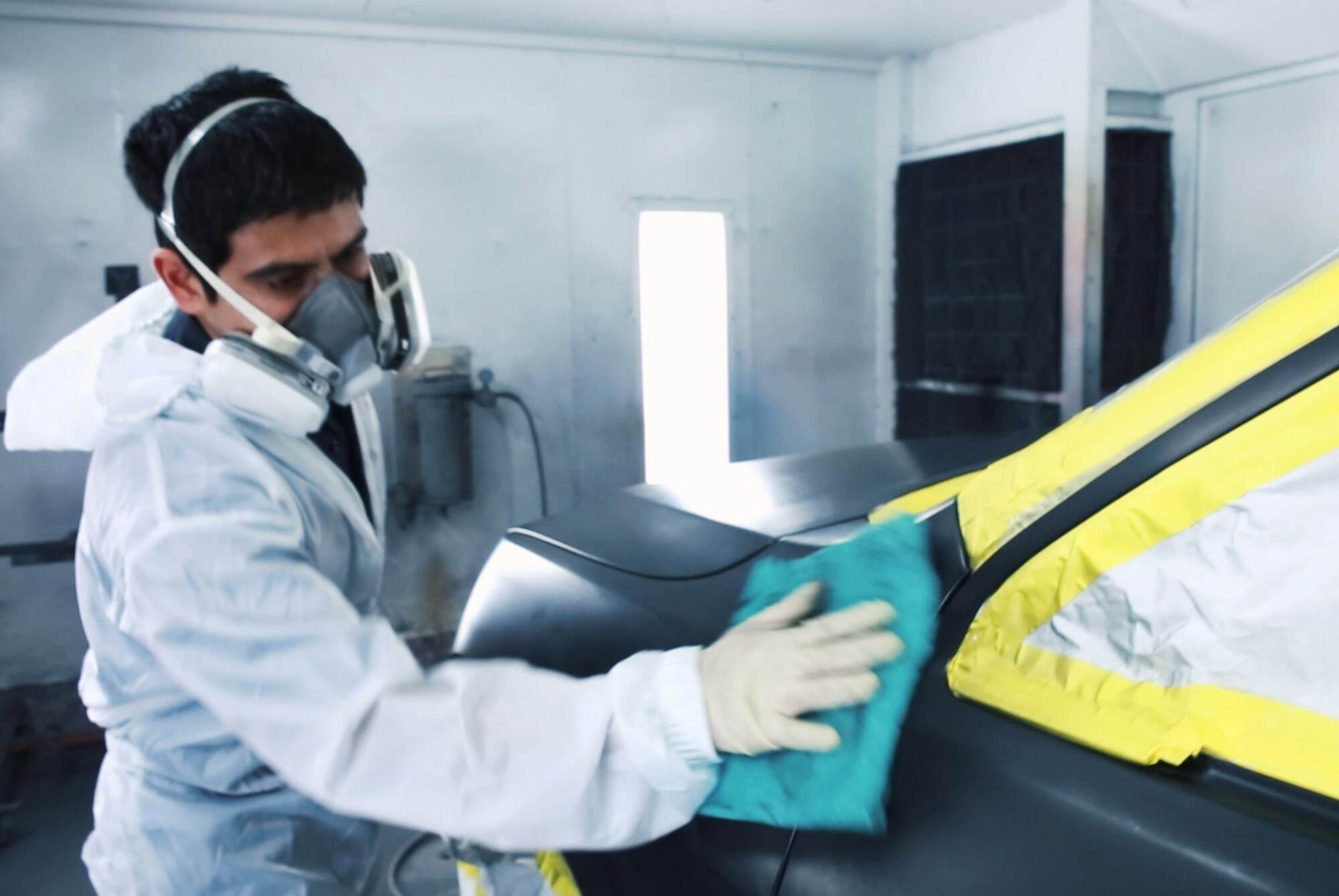 Schoonover Auto Body Shop tech