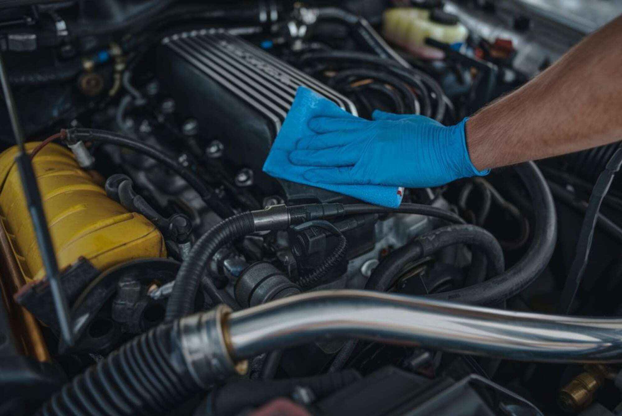 Fluid Change Services engine Fluid Change Services engine