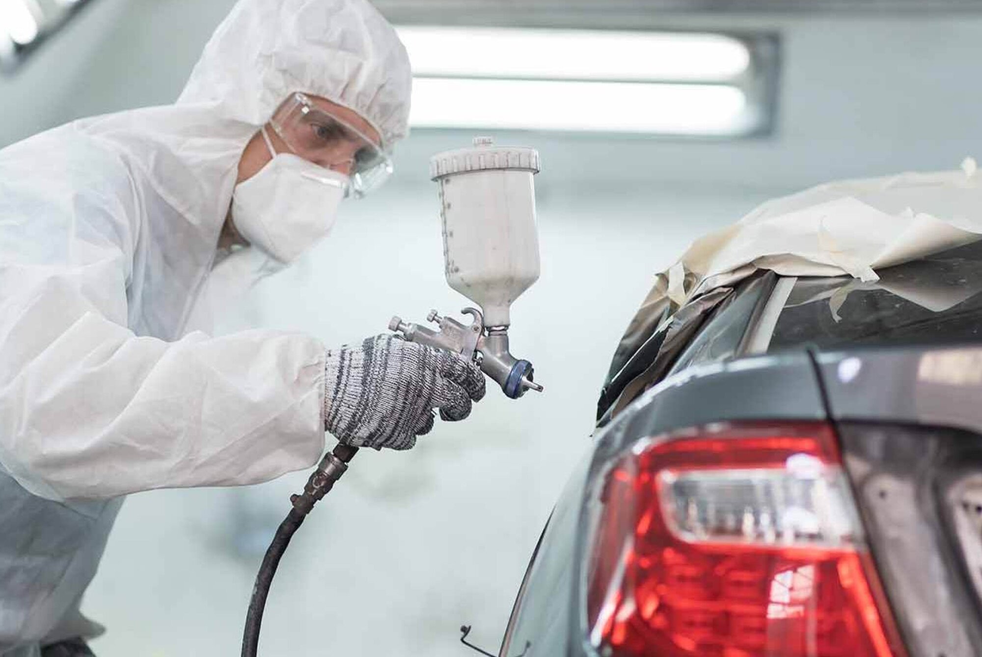 bumper repair painting bumper repair technician